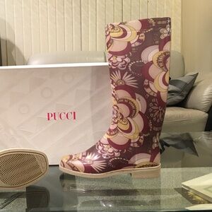 Emilio Pucci Rainboots